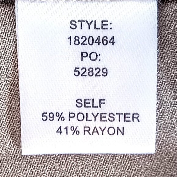 Current Air Taupe Full Zip Shirred Satin Bomber Jacket - Picture 5 of 7